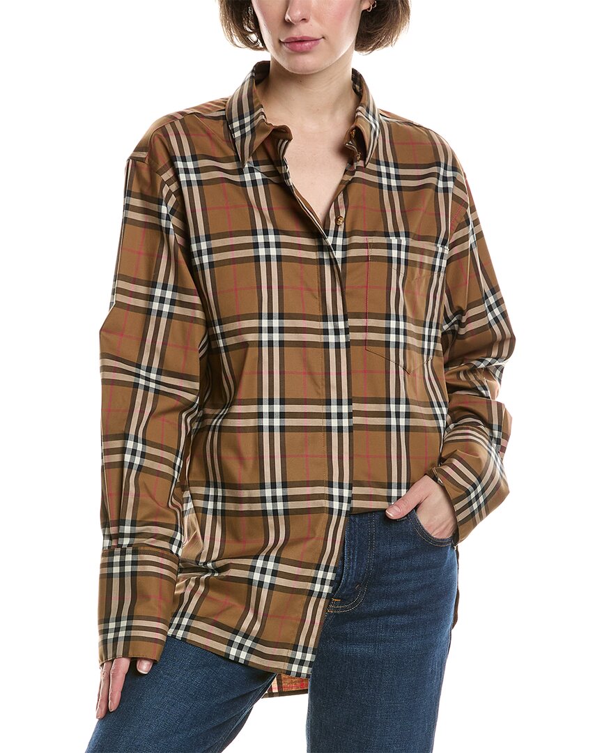 Burberry Check Button Shirt