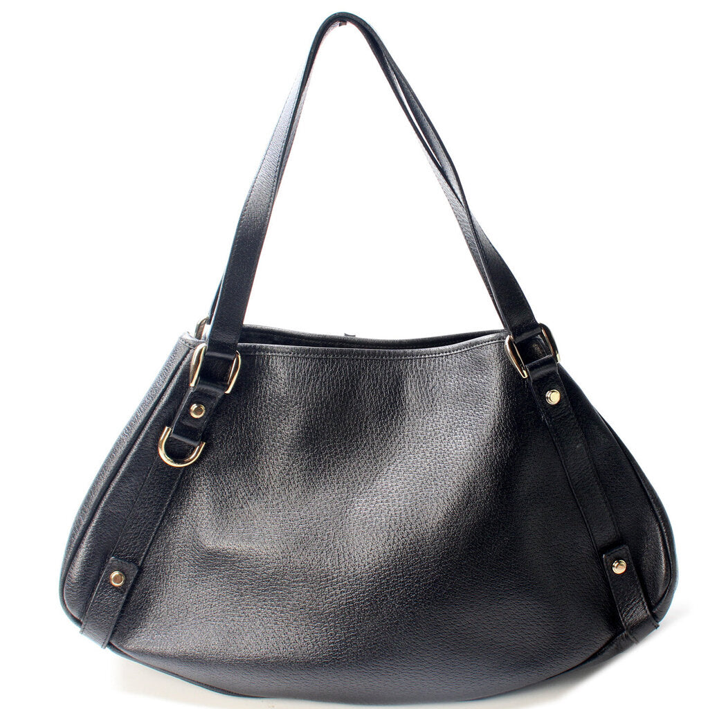 130736 Abbey Leather Tote Medium