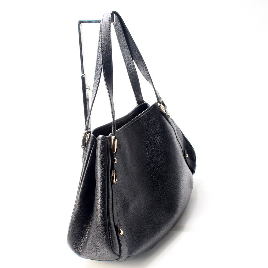 130736 Abbey Leather Tote Medium