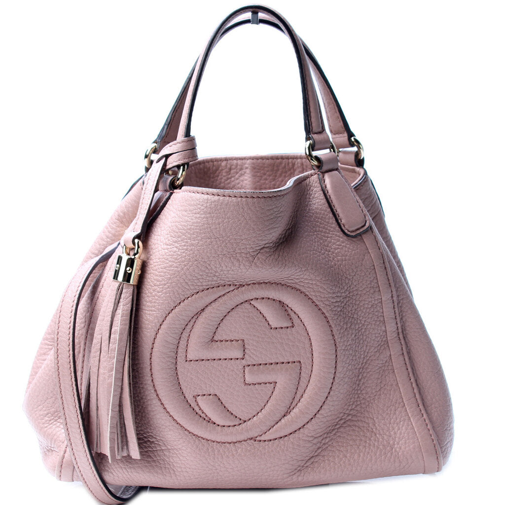 336751 Soho Leather Shoulder Bag