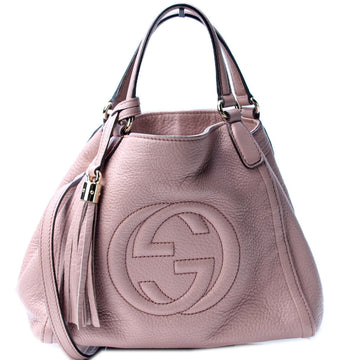 336751 Soho Leather Shoulder Bag