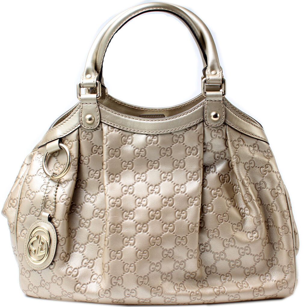 211944 Sukey GG Leather Medium