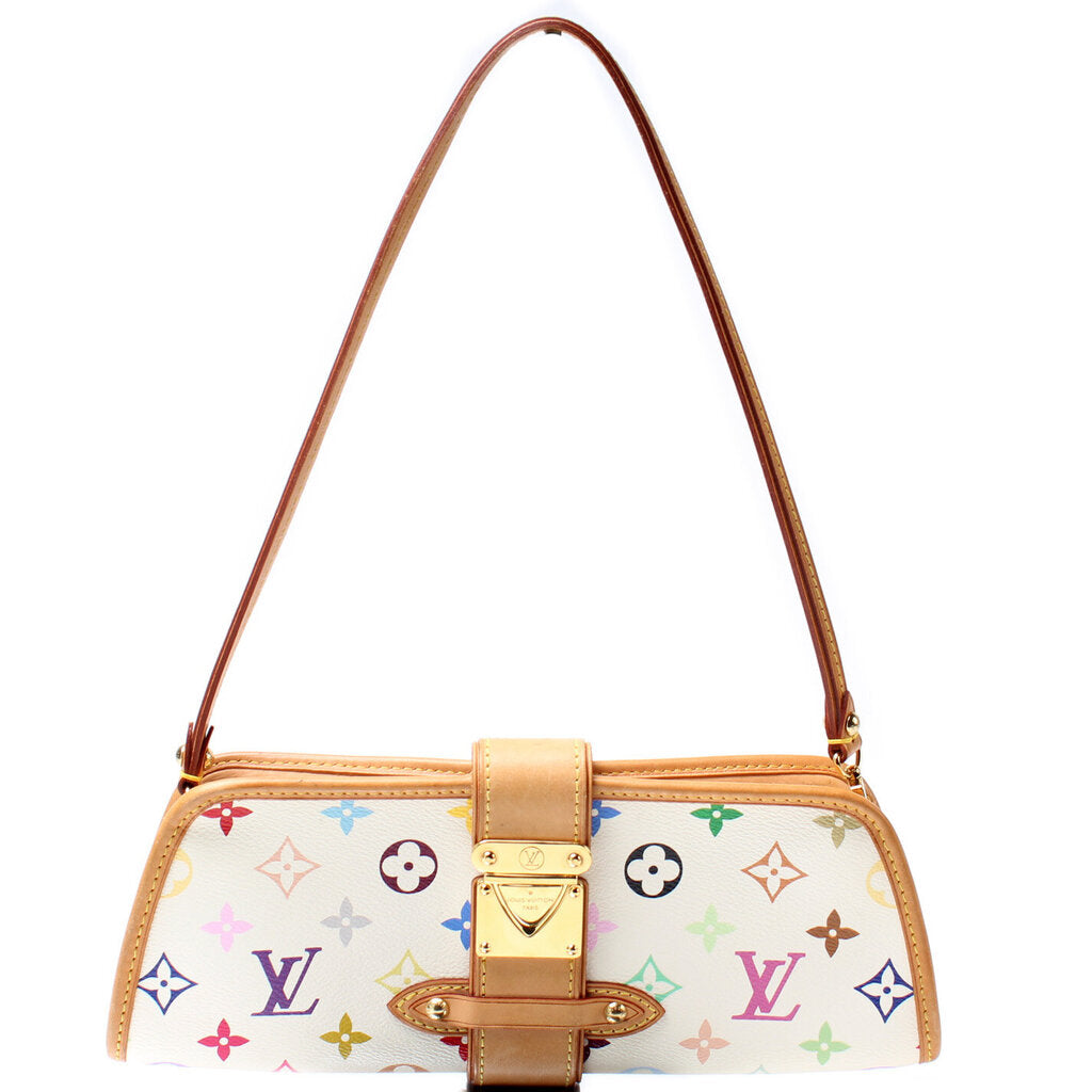 Shirley Clutch Multicolor Monogram