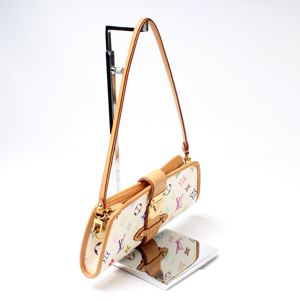 Shirley Clutch Multicolor Monogram