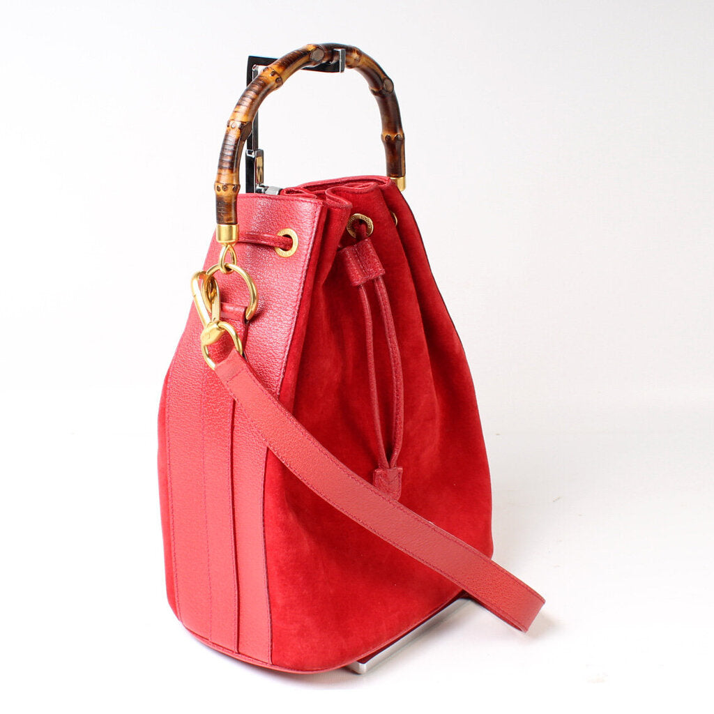 001-2040 Vintage Bamboo Bucket