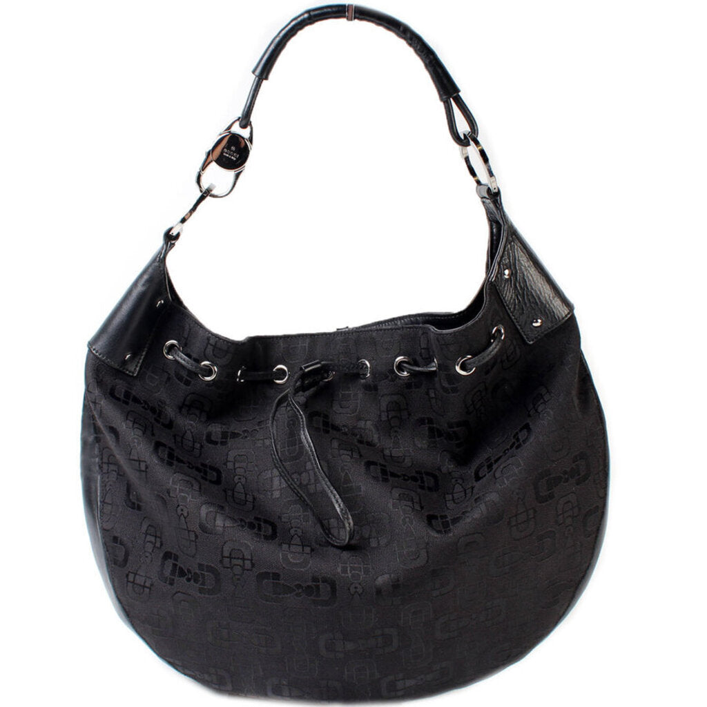 179778 Horsebit Canvas Hobo