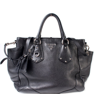 Pebbled Shoulder Bag