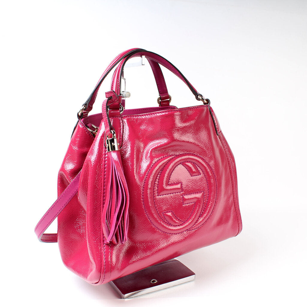 336751 Soho Leather Shoulder Bag