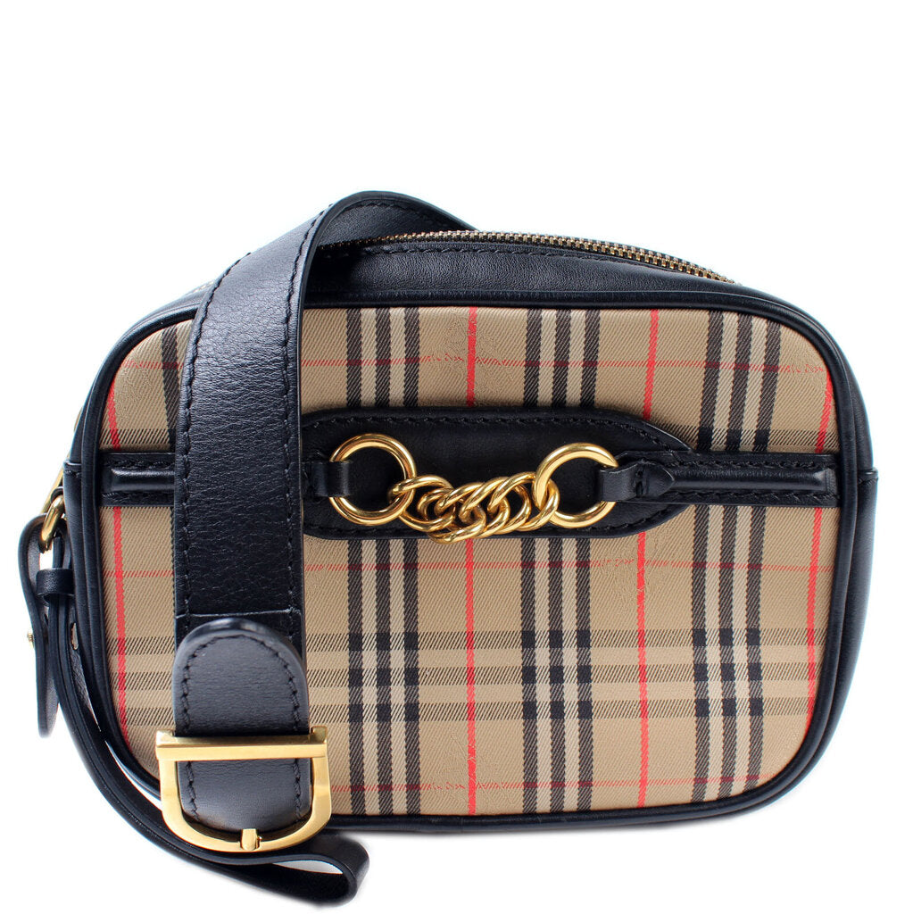 1983 Check Link Bum Bag / Clutch