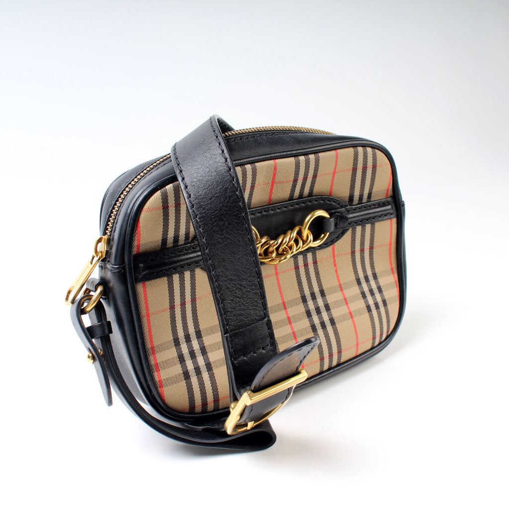 1983 Check Link Bum Bag / Clutch