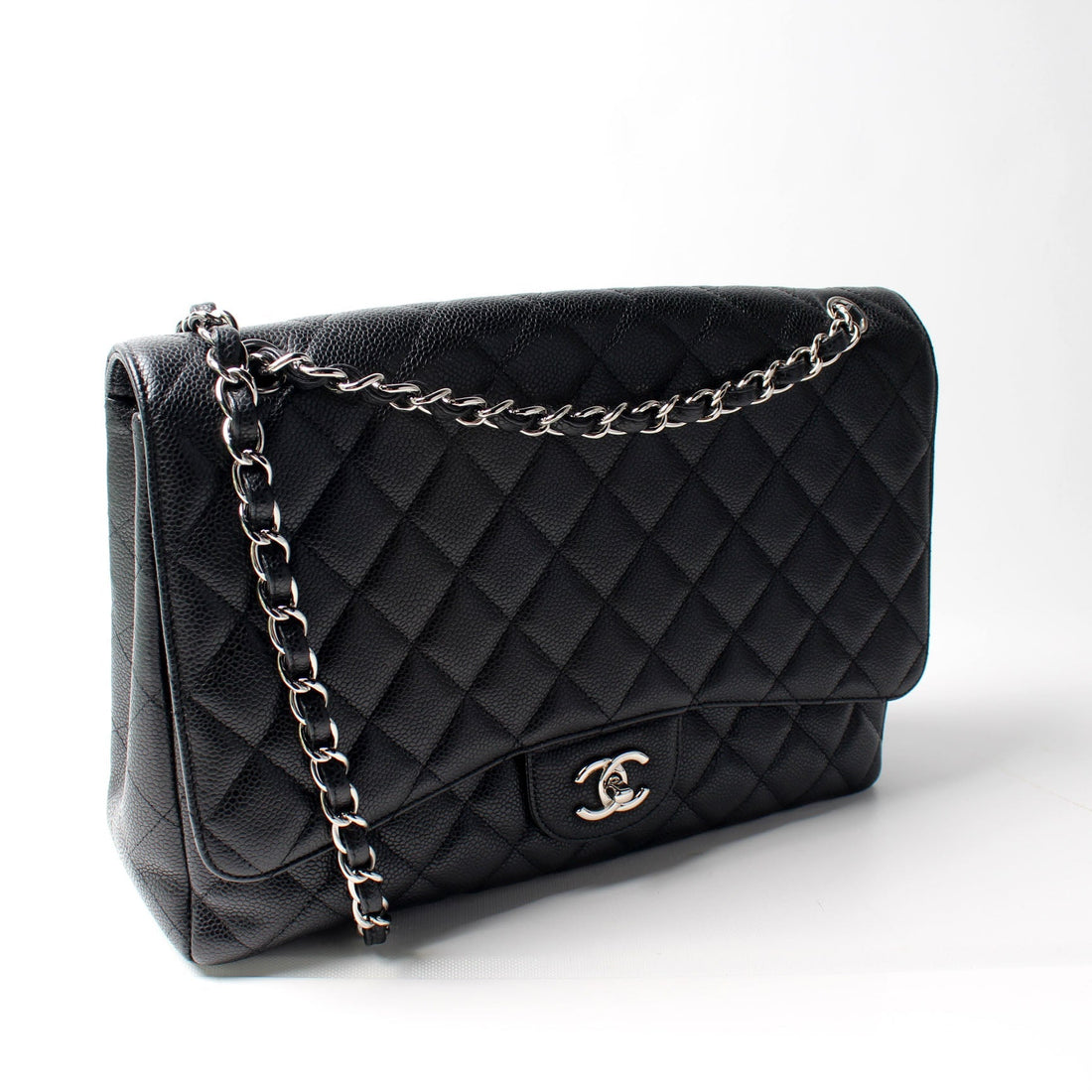 Classic Flap Maxi Caviar 14M