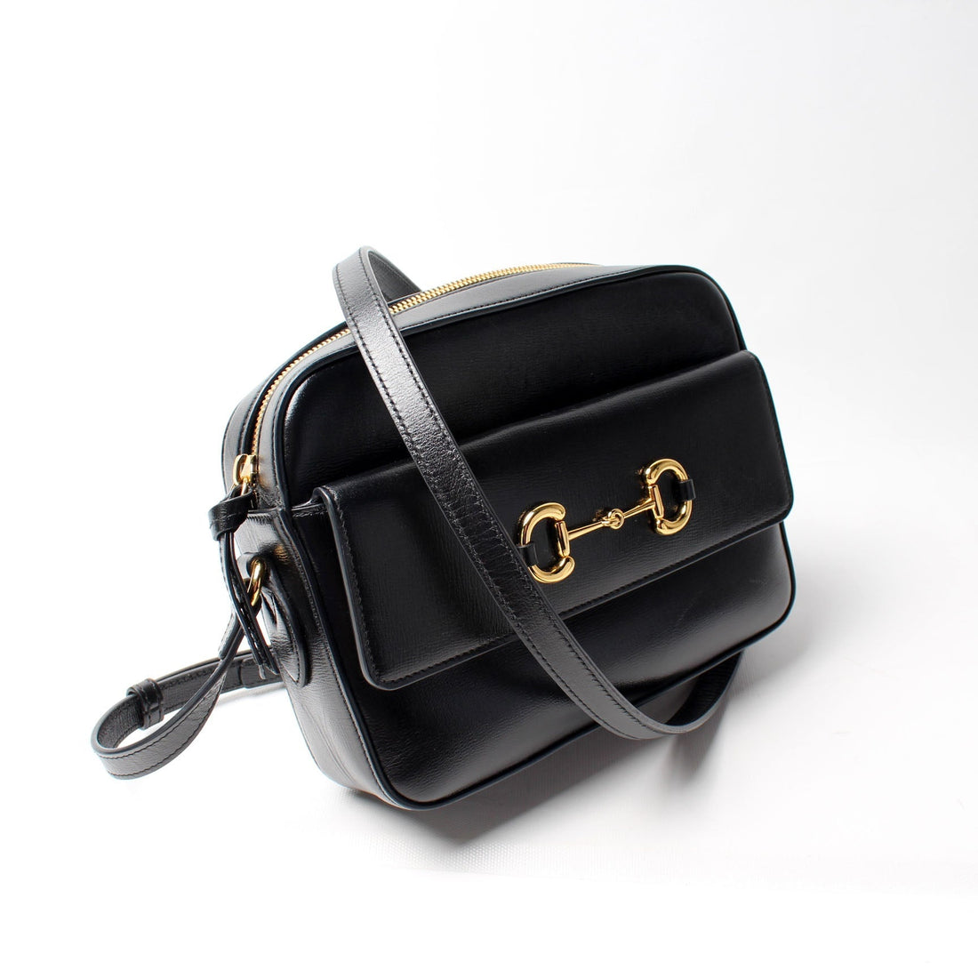 645454 Horsebit 1955 Leather Shoulder Bag