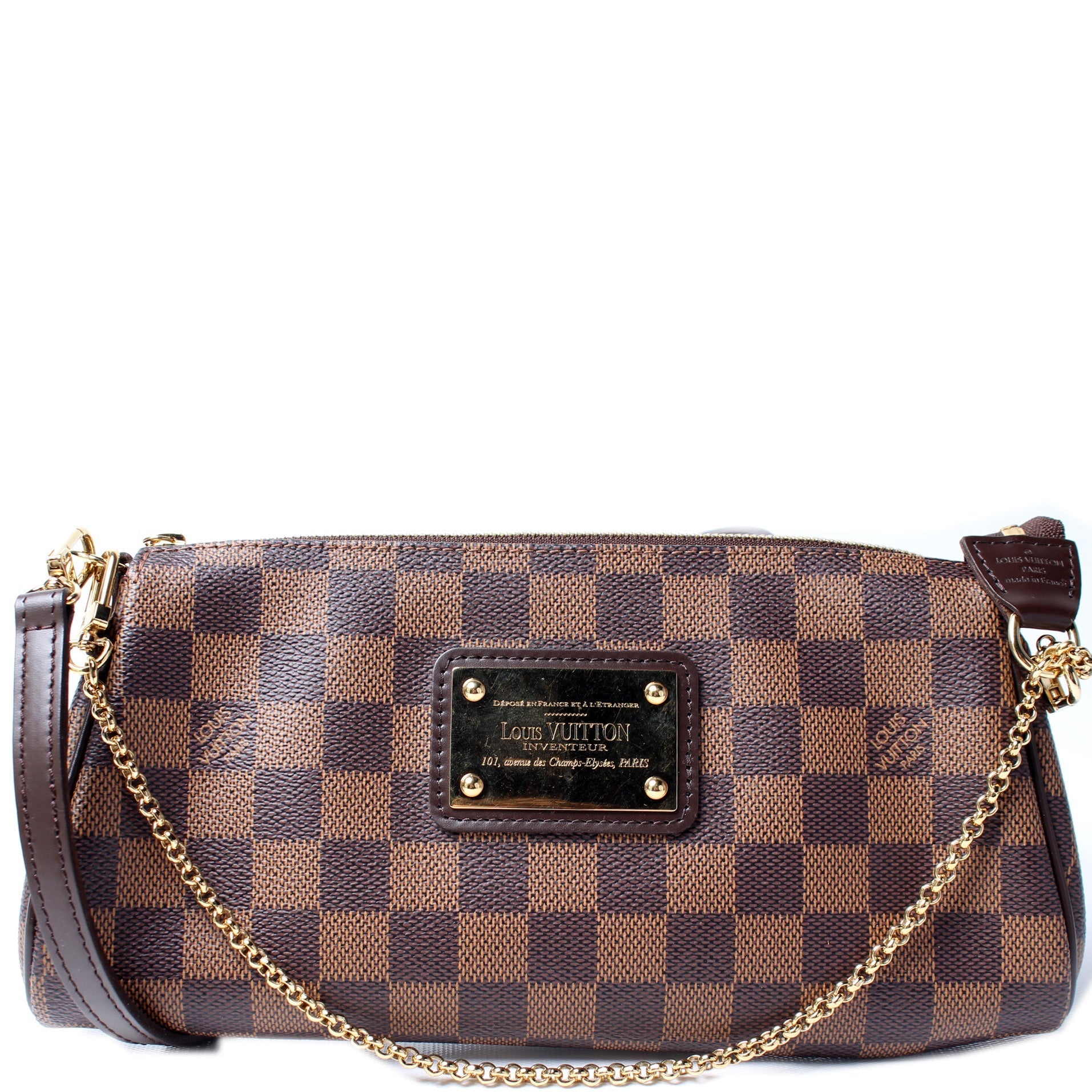 Eva Clutch Damier Ebene