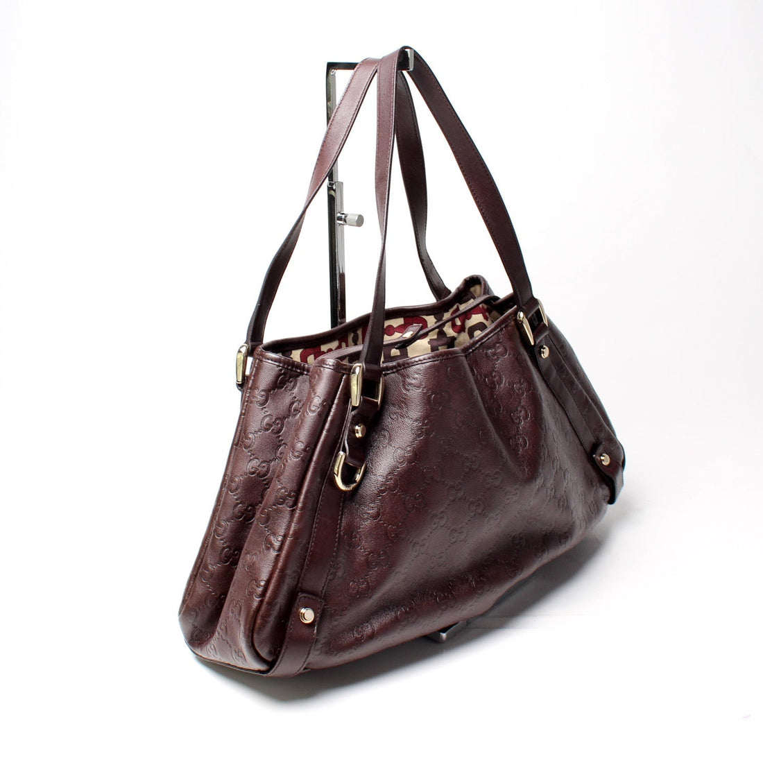 130736 Abbey Leather Tote Medium