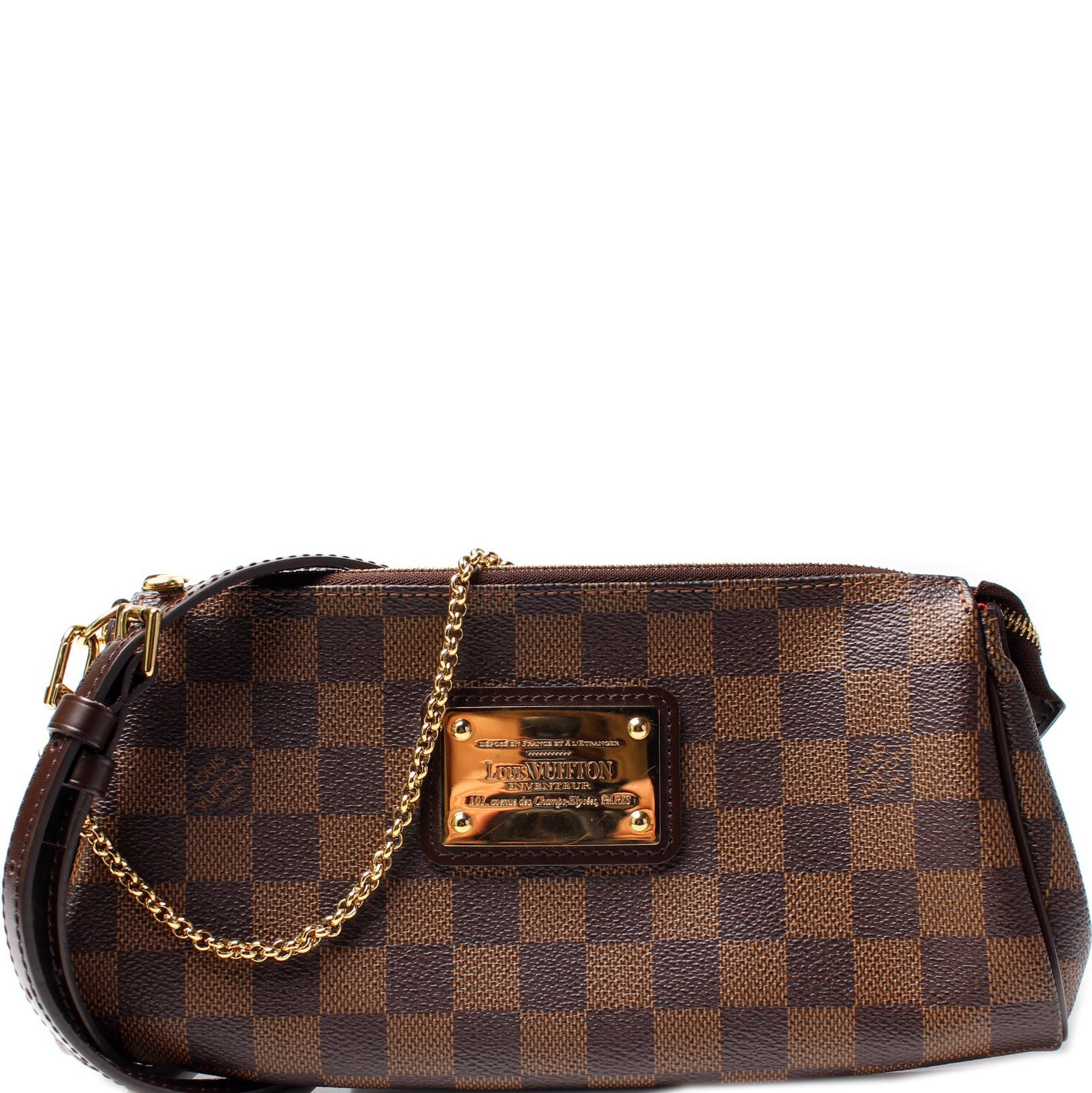 Eva Clutch Damier Ebene