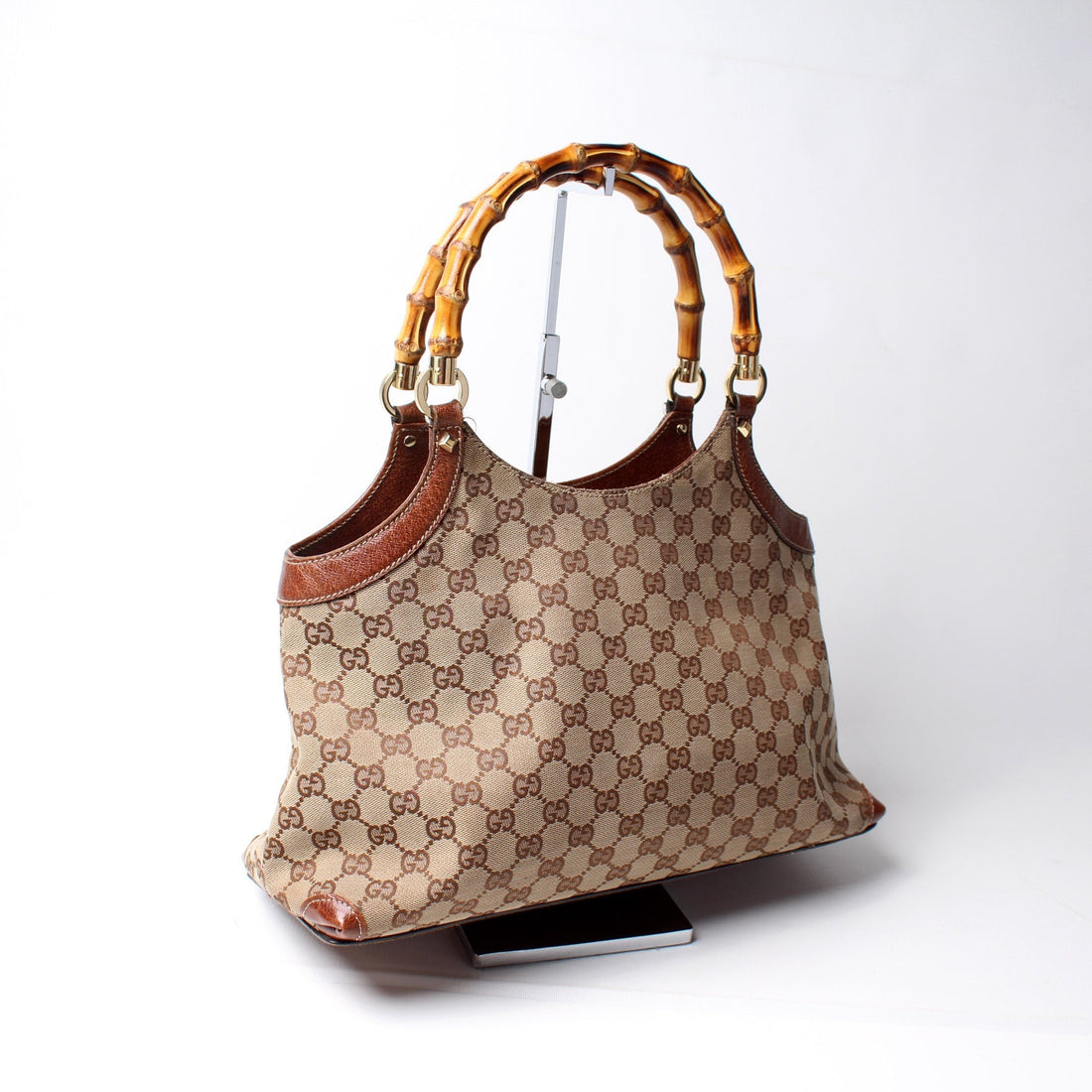 137395 Bamboo Handle Bag