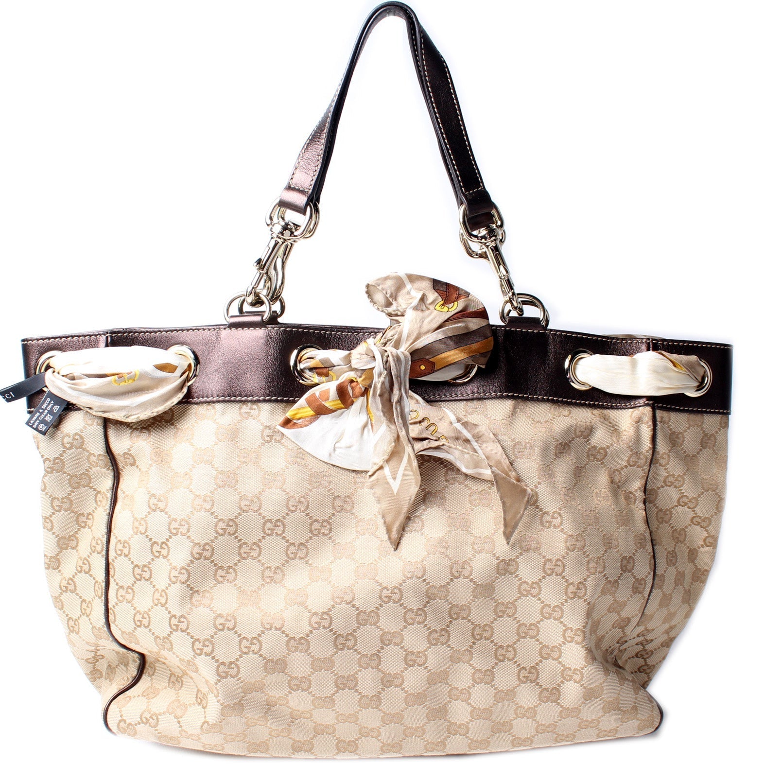 153033 GG Canvas Positano Tote