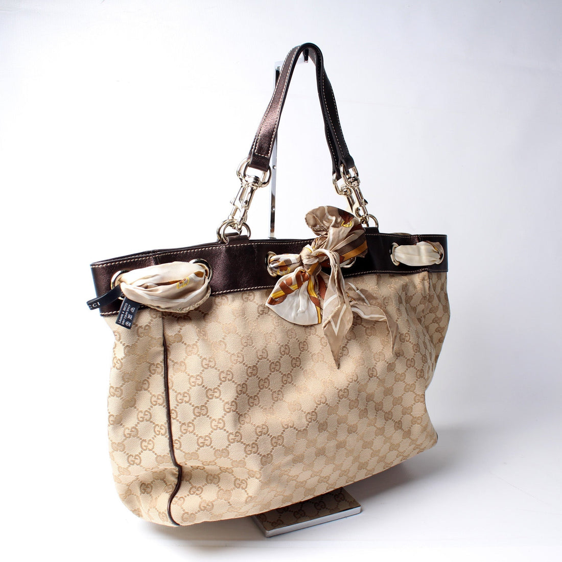 153033 GG Canvas Positano Tote