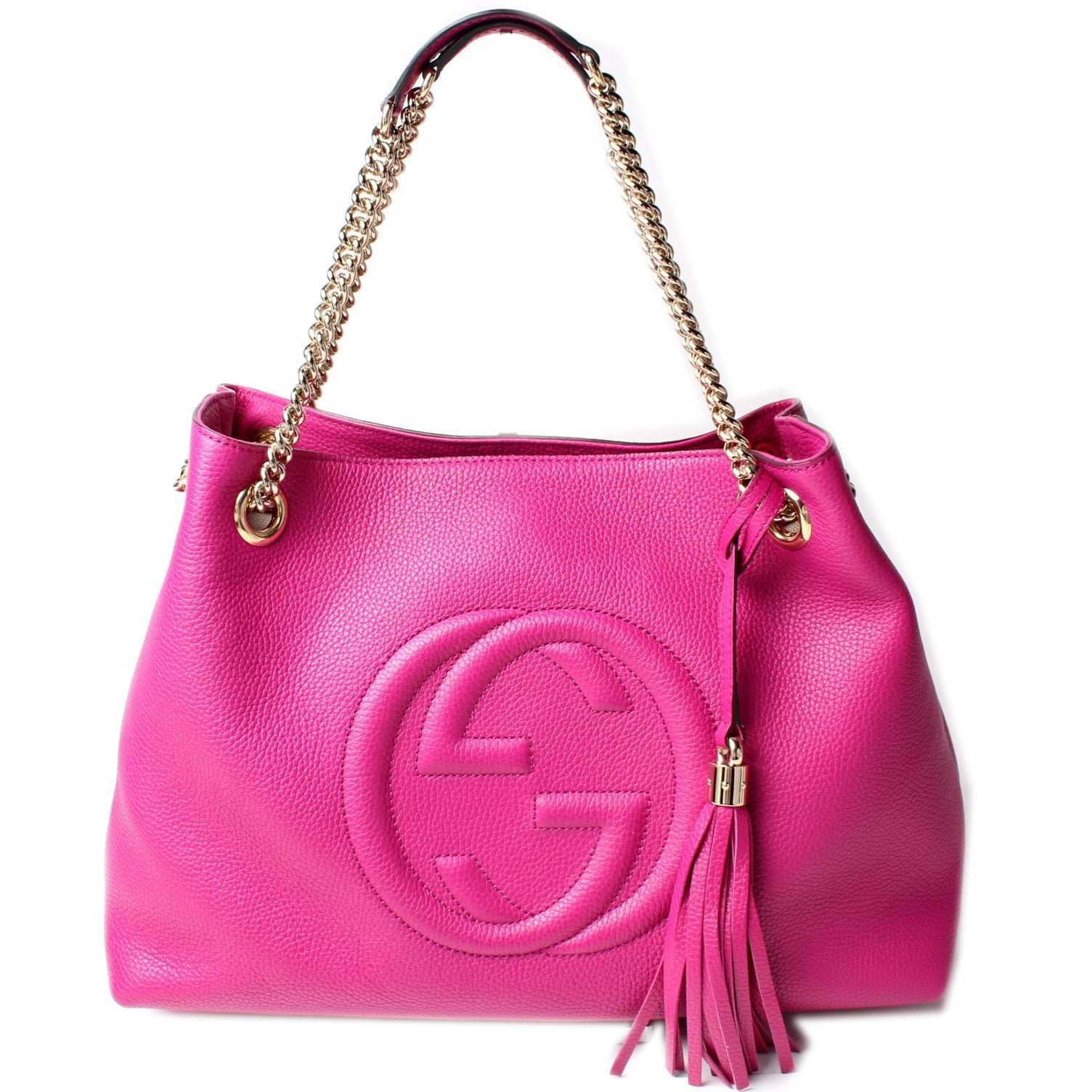 308982 Soho Leather Shoulder Bag Medium