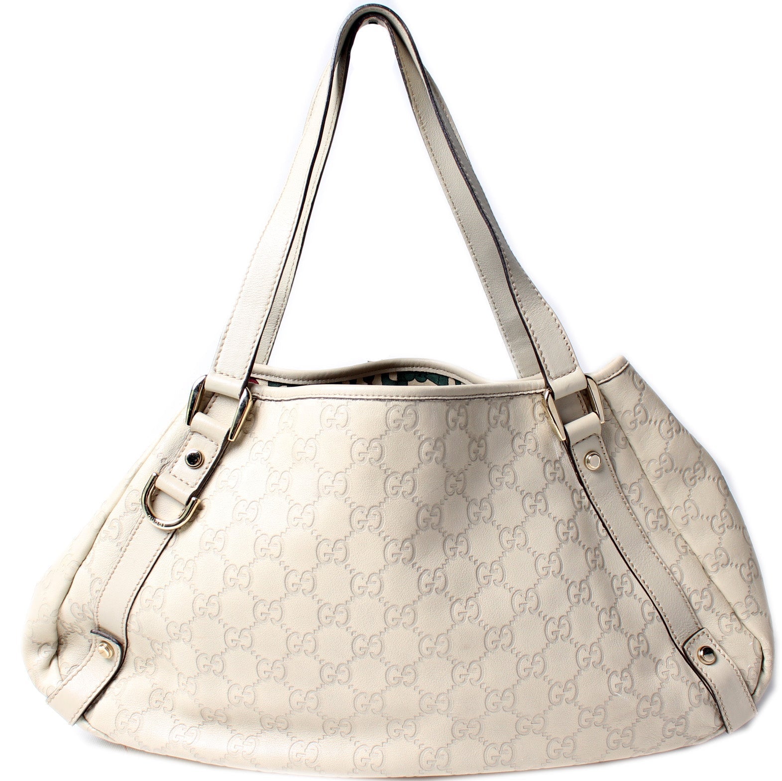 130736 Abbey Leather Tote Medium