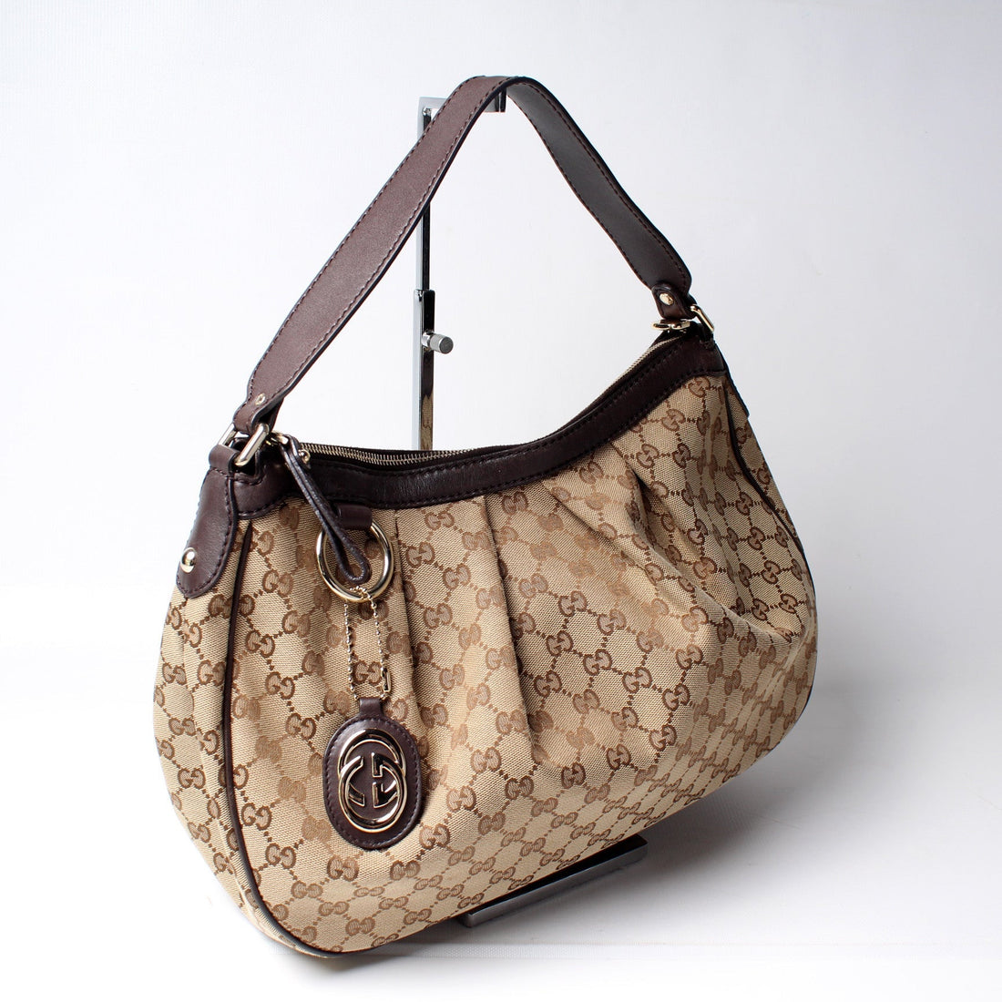 232955 Sukey Hobo Medium GG Canvas