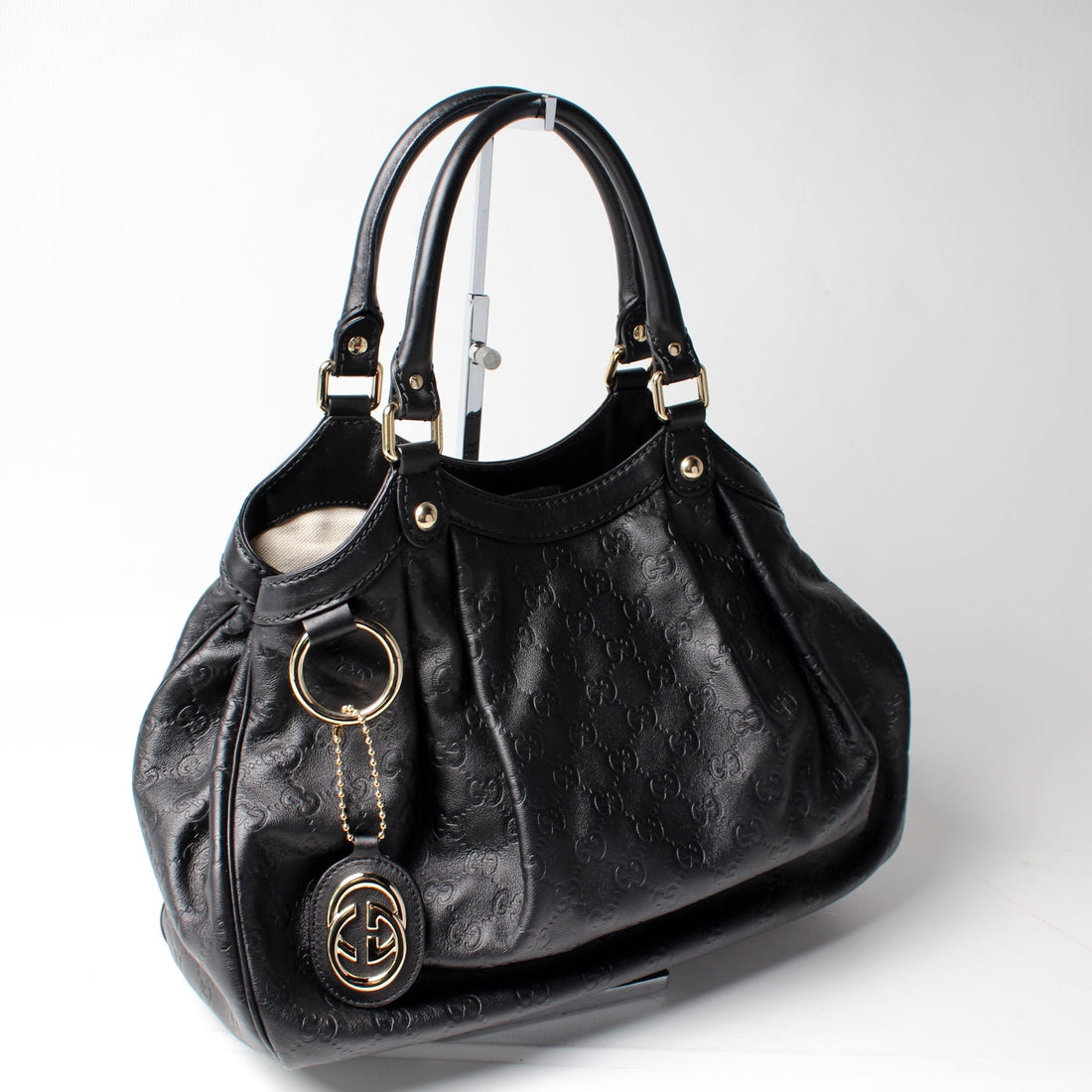 211944 Sukey GG Leather Medium