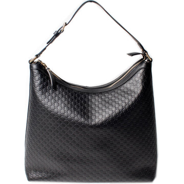 449732 Margaux Shoulder Bag Micro Guccissima