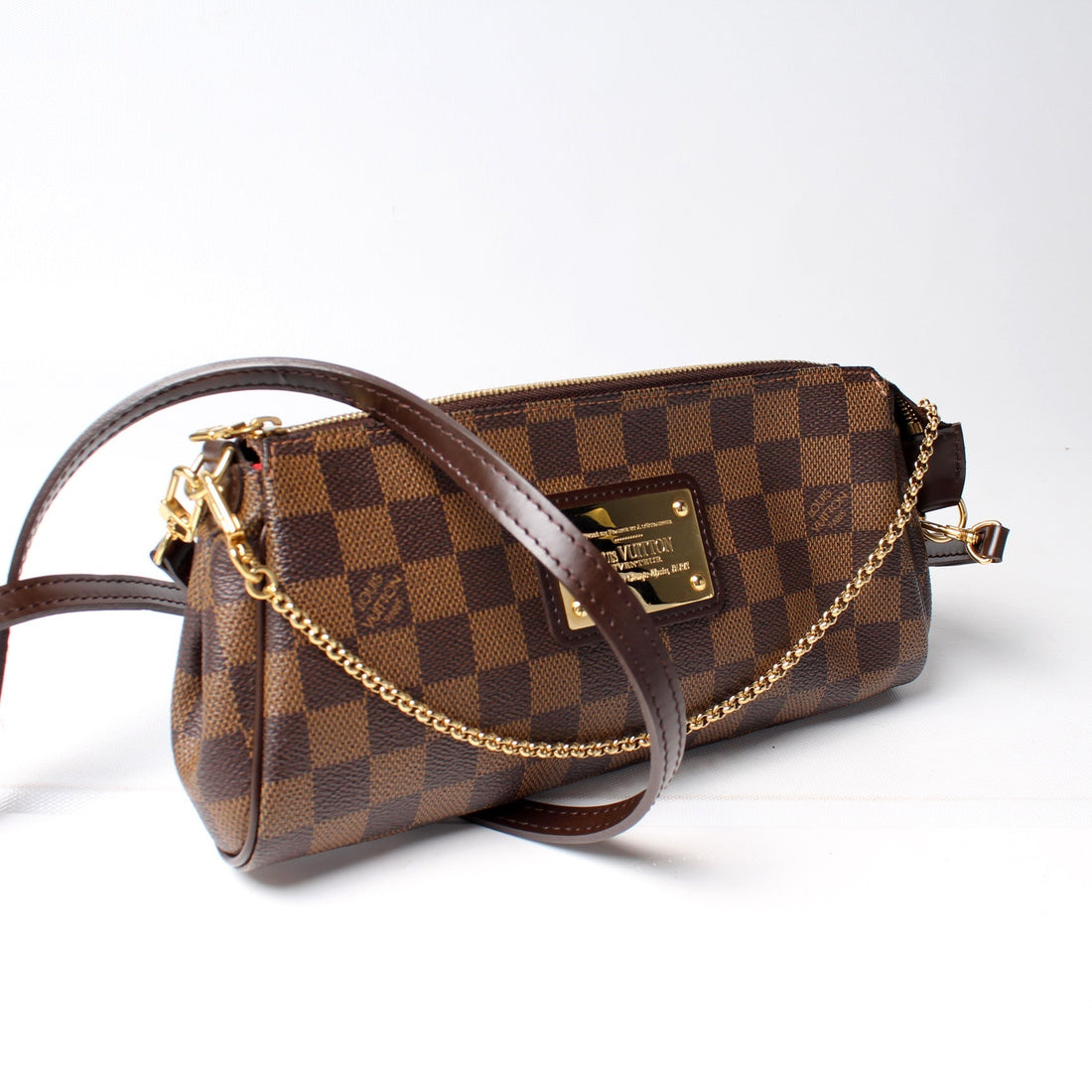 Eva Clutch Damier Ebene