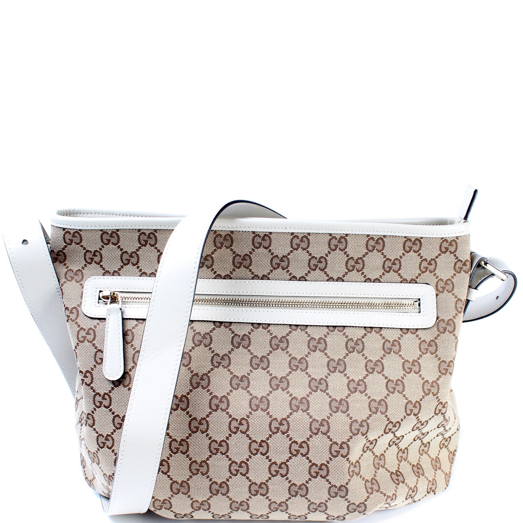 388930 GG Canvas Shoulder Bag