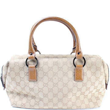 113009 GG Canvas Mini Boston