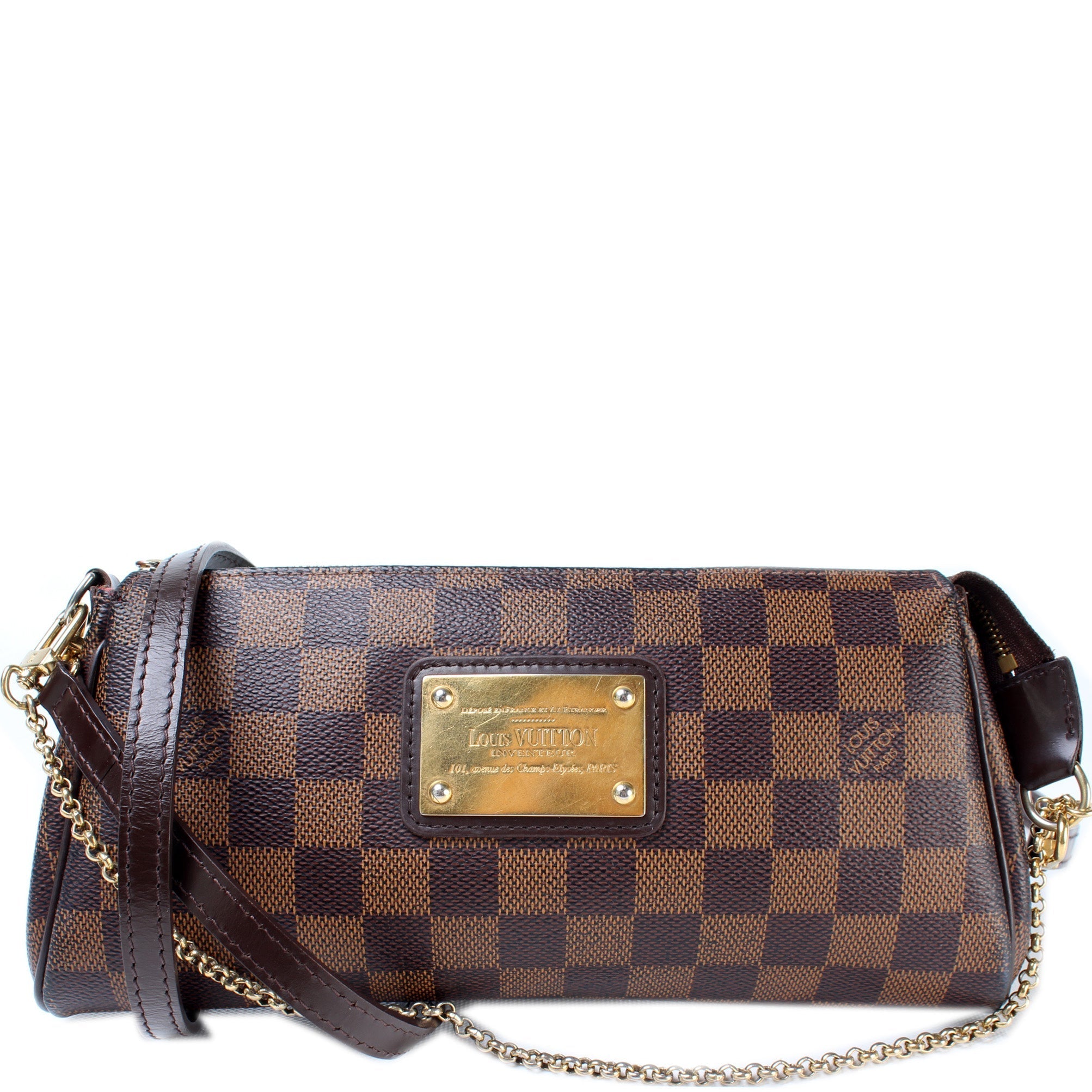 Eva Clutch Damier Ebene