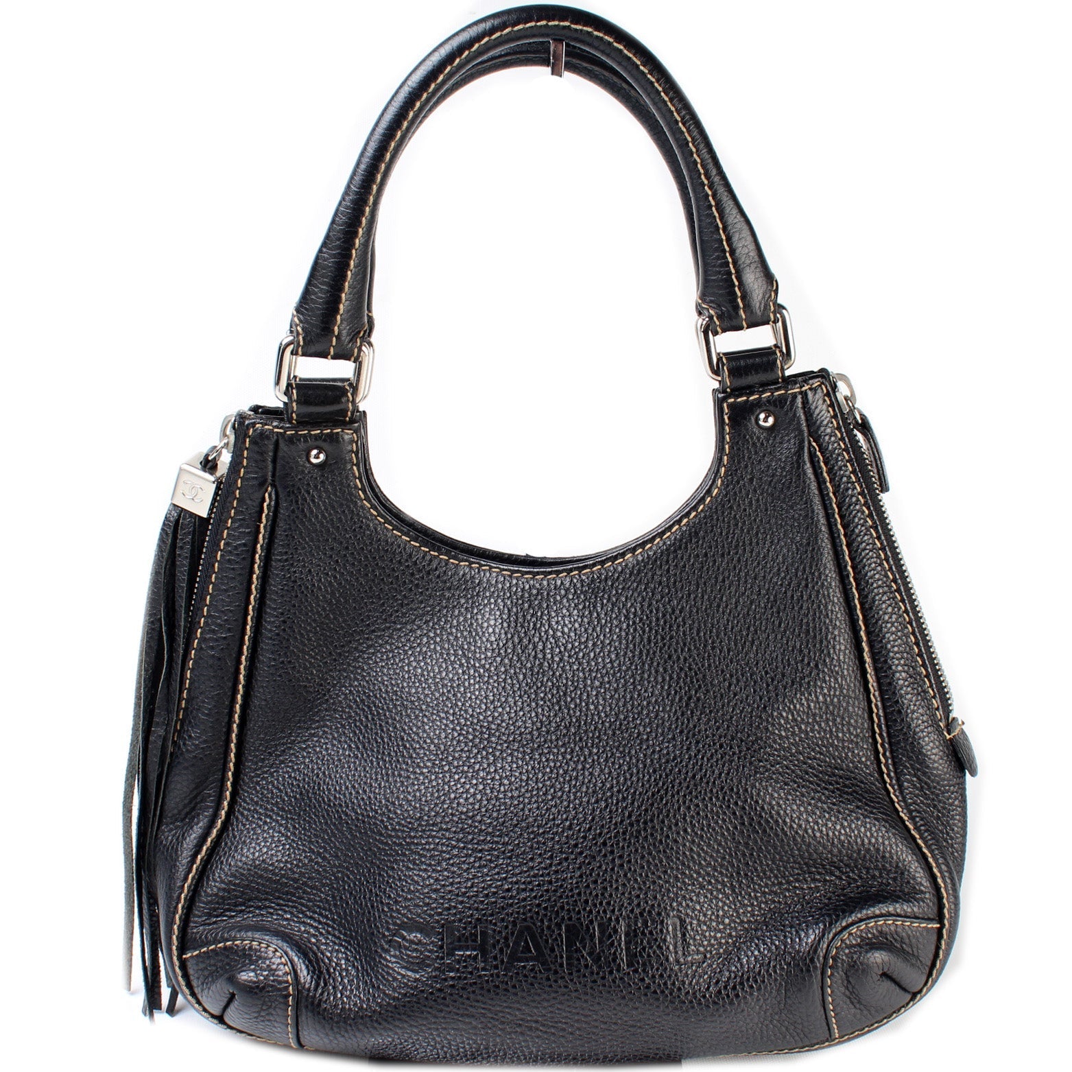 Lax Fringe Pull Medium Shoulder Bag