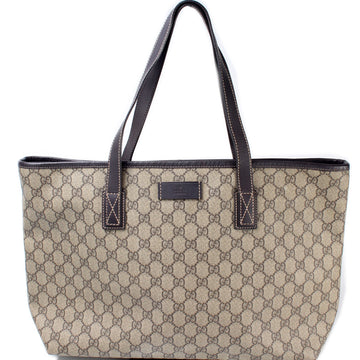 211137 GG Supreme Medium Zip Tote