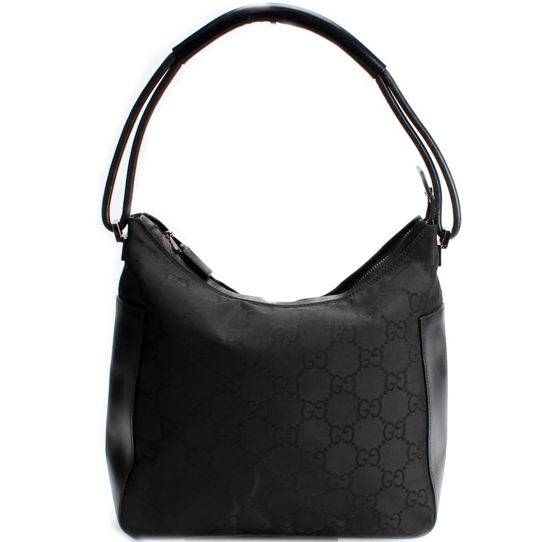 001.3766 GG Nylon Shoulder Bag