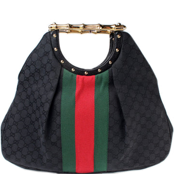 128989GG Canvas Metal Bamboo