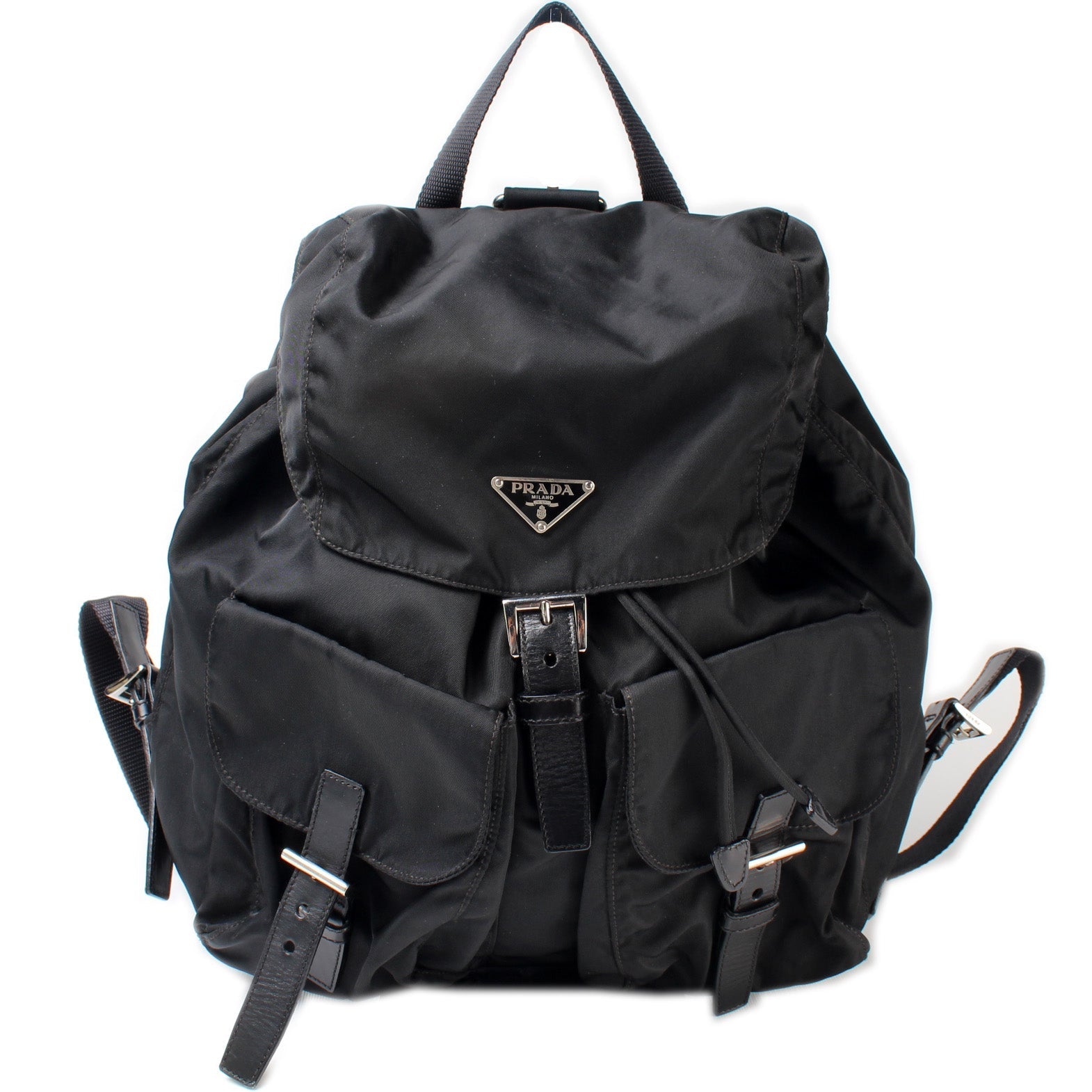 Vintage Nylon Backpack Large