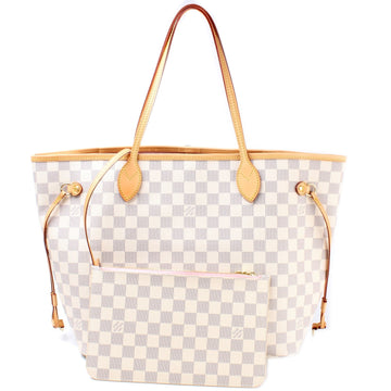 Neverfull MM W/ Wallet Damier Azur