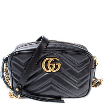 448065 GG Marmont Mini Camera Bag