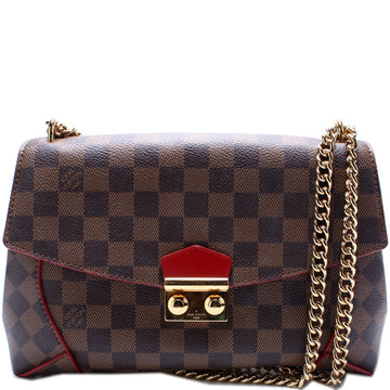 Caissa Chain Clutch Damier Ebene