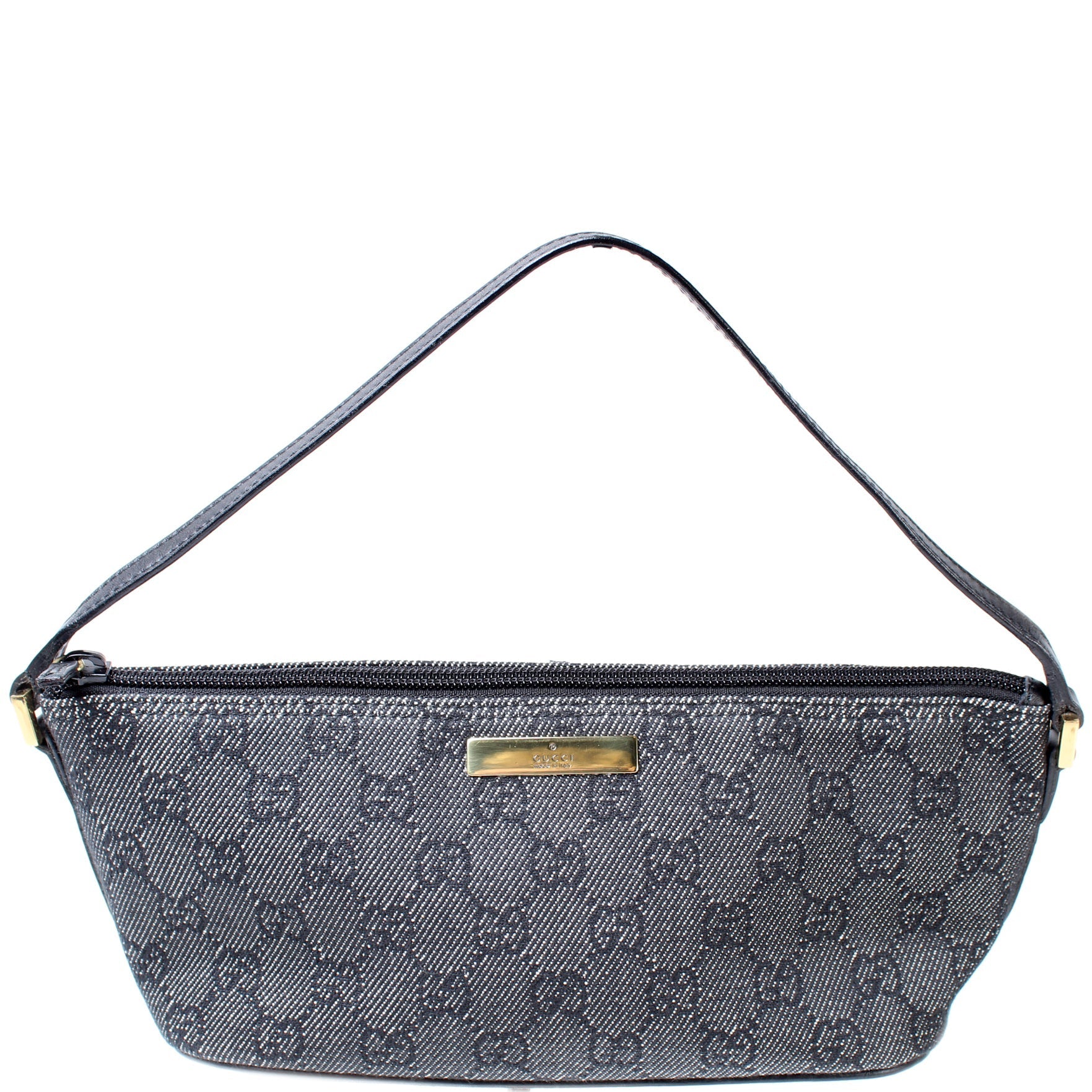 07198 GG Canvas Baguette