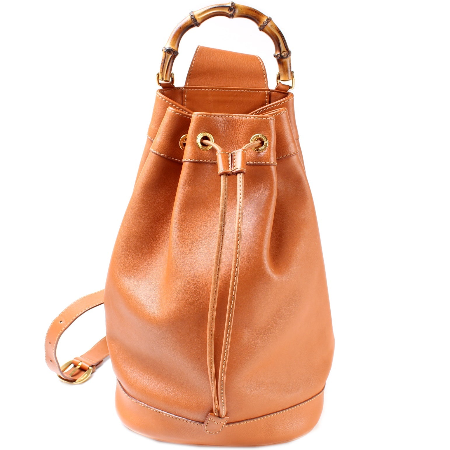 003.113.0036 Bamboo Sling Backpack Vintage