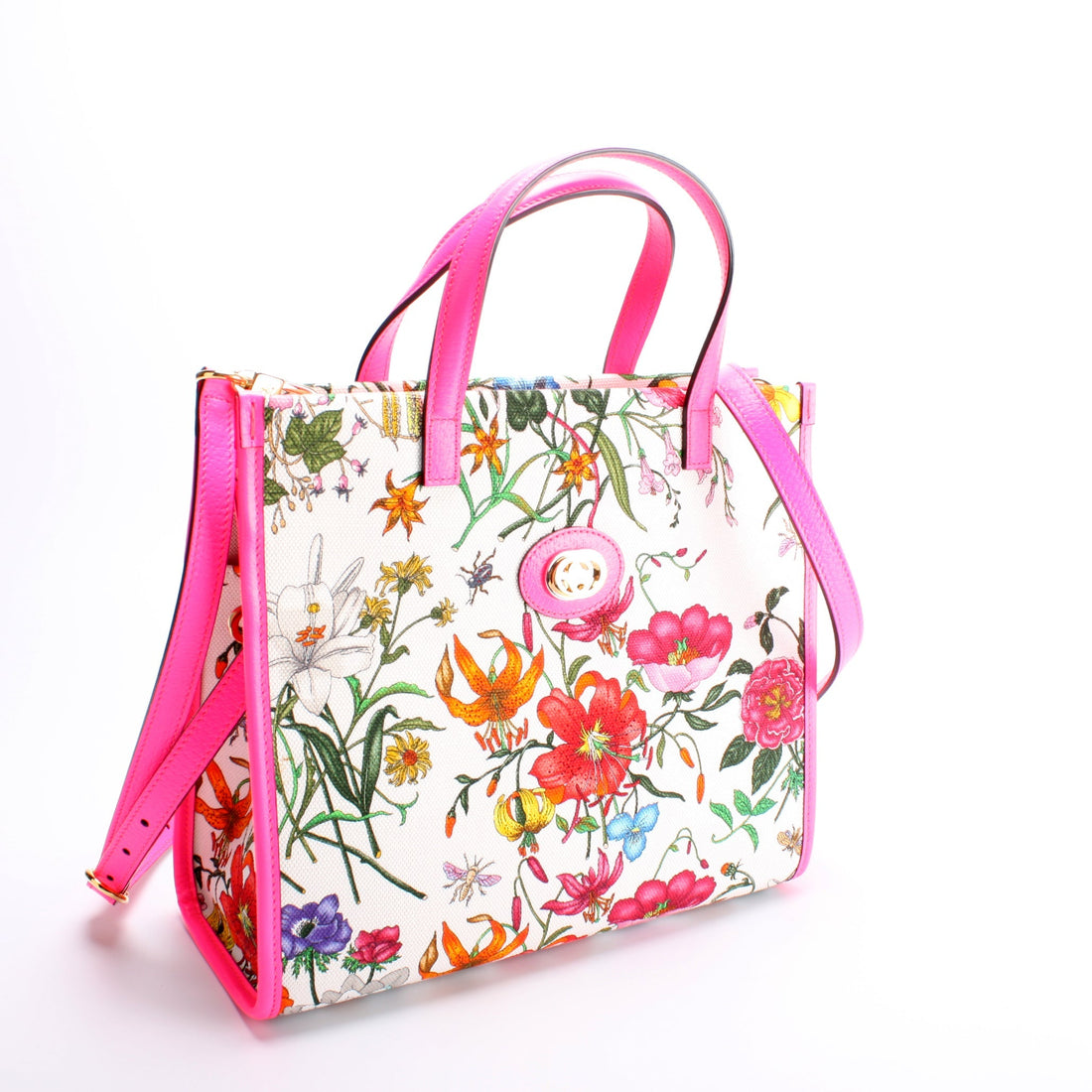 550141 Canvas Flora Tote Medium