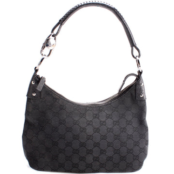 115002 GG Canvas Classic Ring Hobo