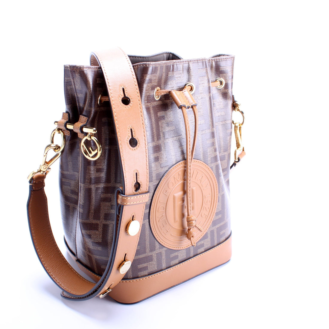 8BT298 Grande Mon Tresor Bucket Glazed Zucca