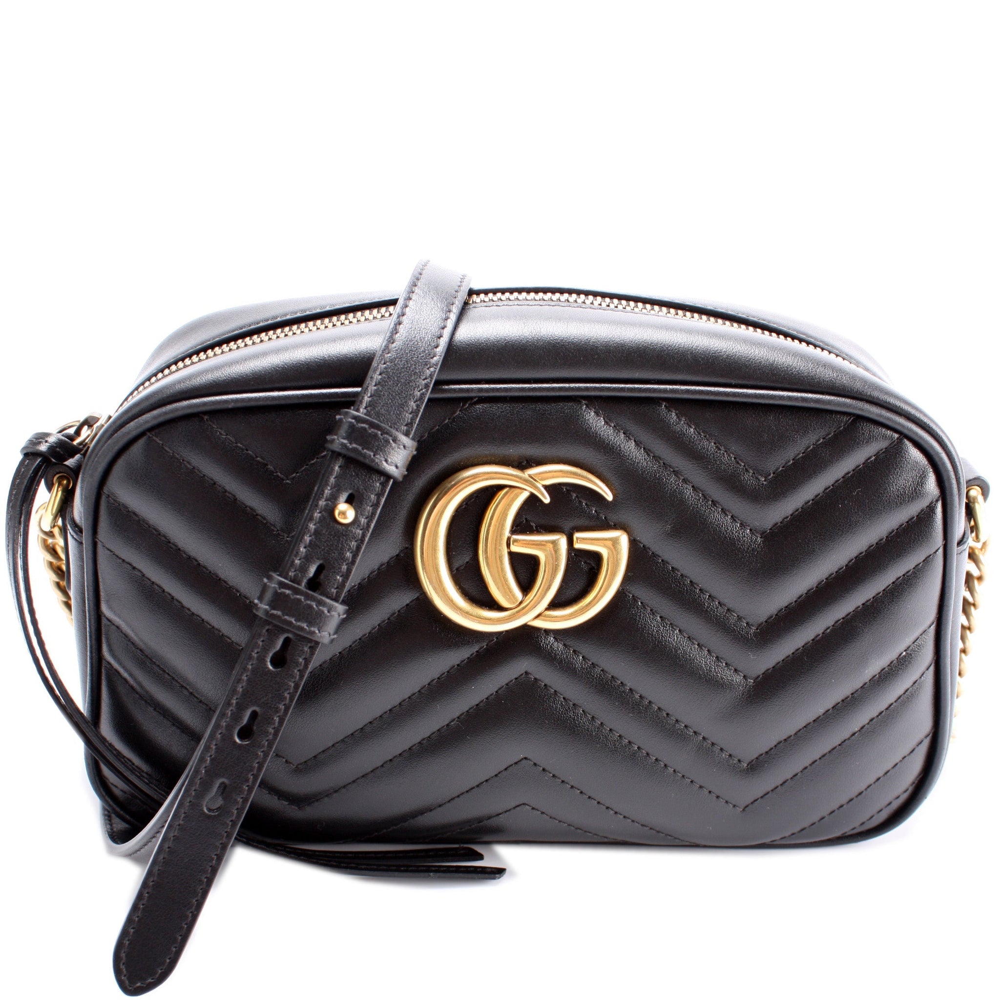 447632 Marmont Small Leather Camera