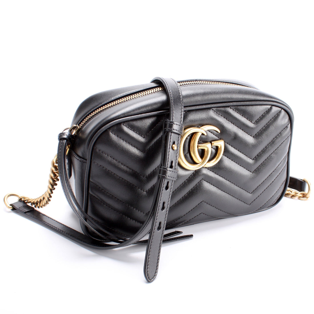 447632 Marmont Small Leather Camera