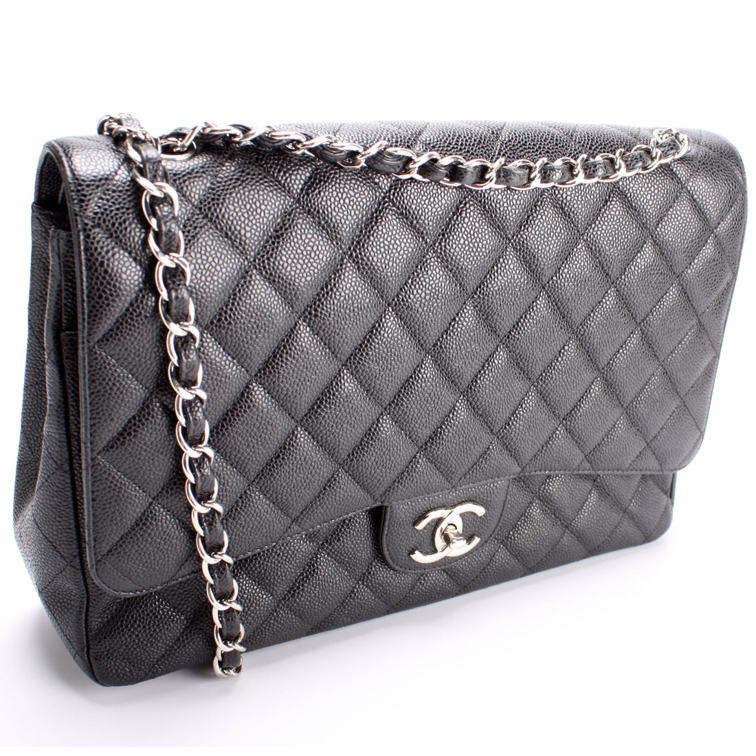 Classic Flap Maxi Caviar 17-20M