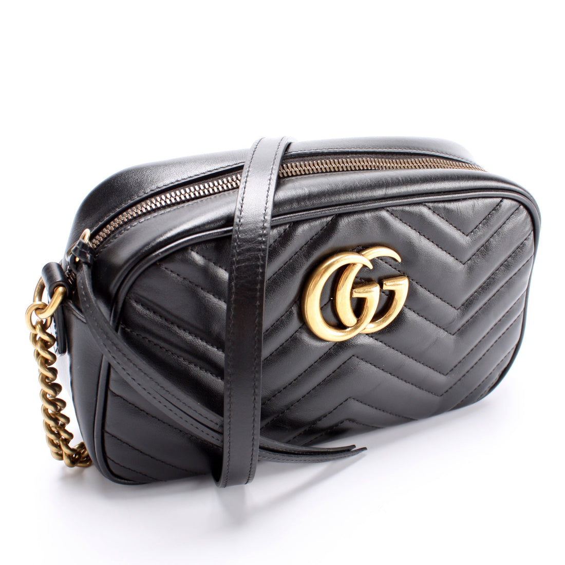 447632 Marmont Small Leather Camera