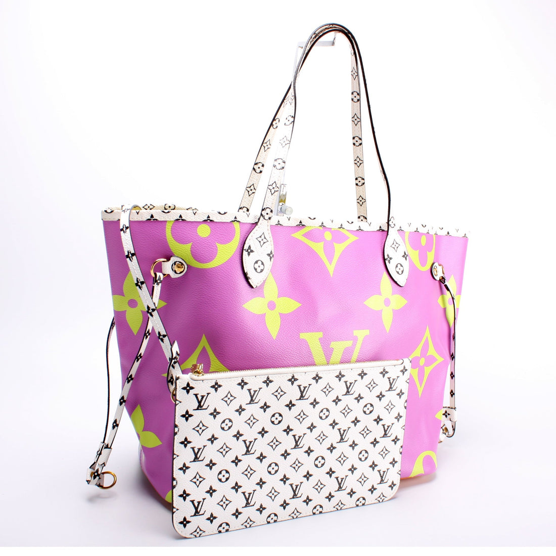 Neverfull MM Giant Monogram W/Wallet