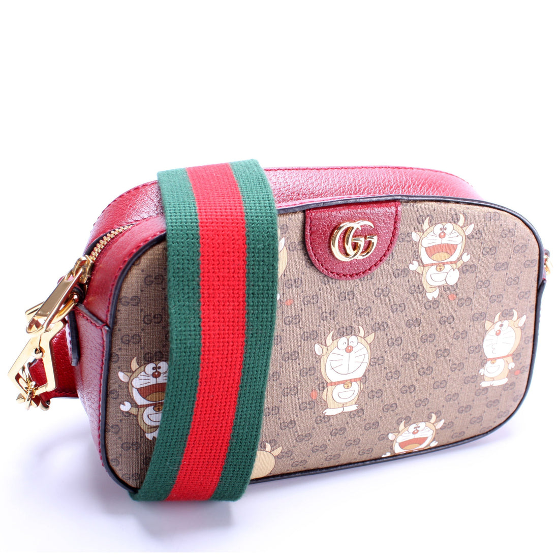 574886 Gucci X Doraemon GG Supreme Shoulder Bag
